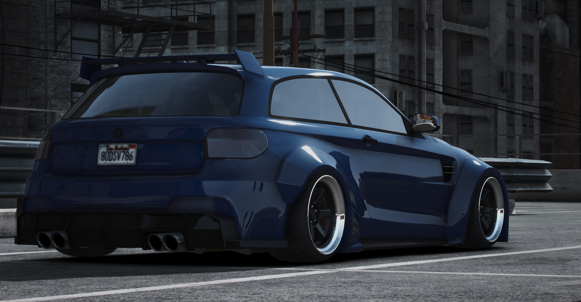 Übermacht Cypher Hatchback Stanced