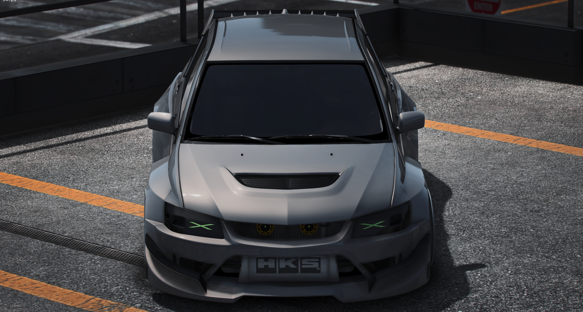 Mitsubushi Lancer EVO IX Widebody