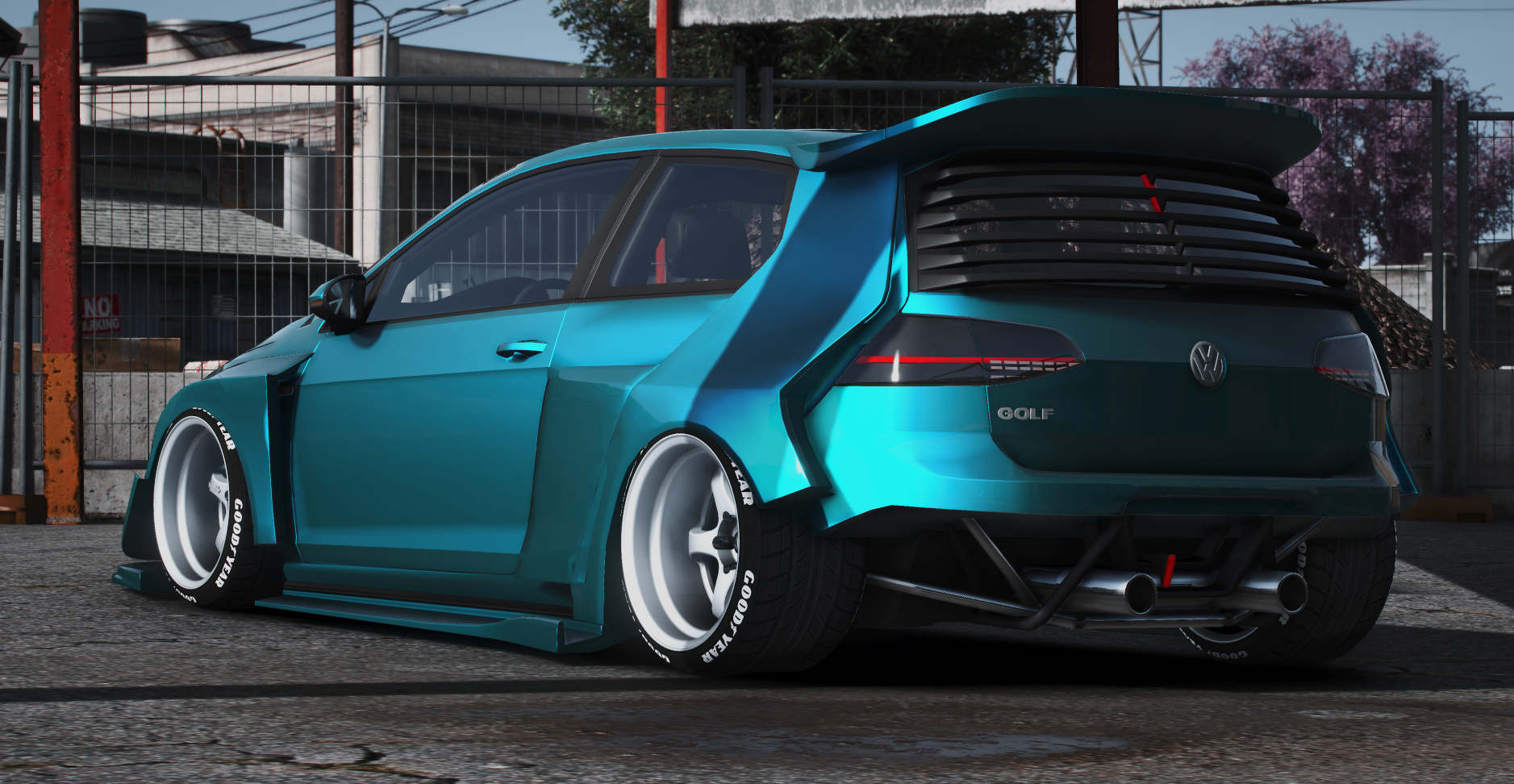 Kyza's Widebody Volkswagen Golf MK7