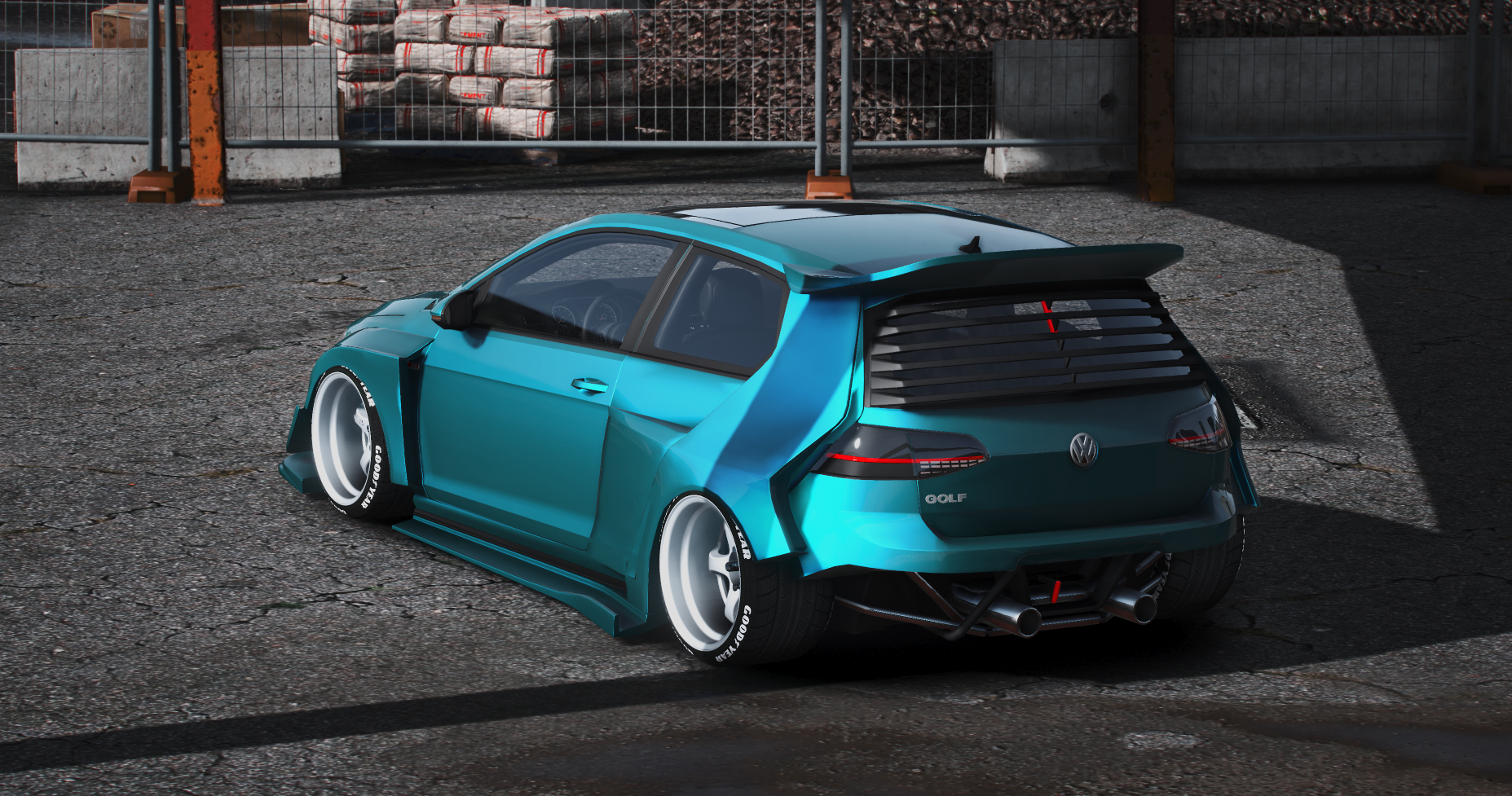 Kyza's Widebody Volkswagen Golf MK7