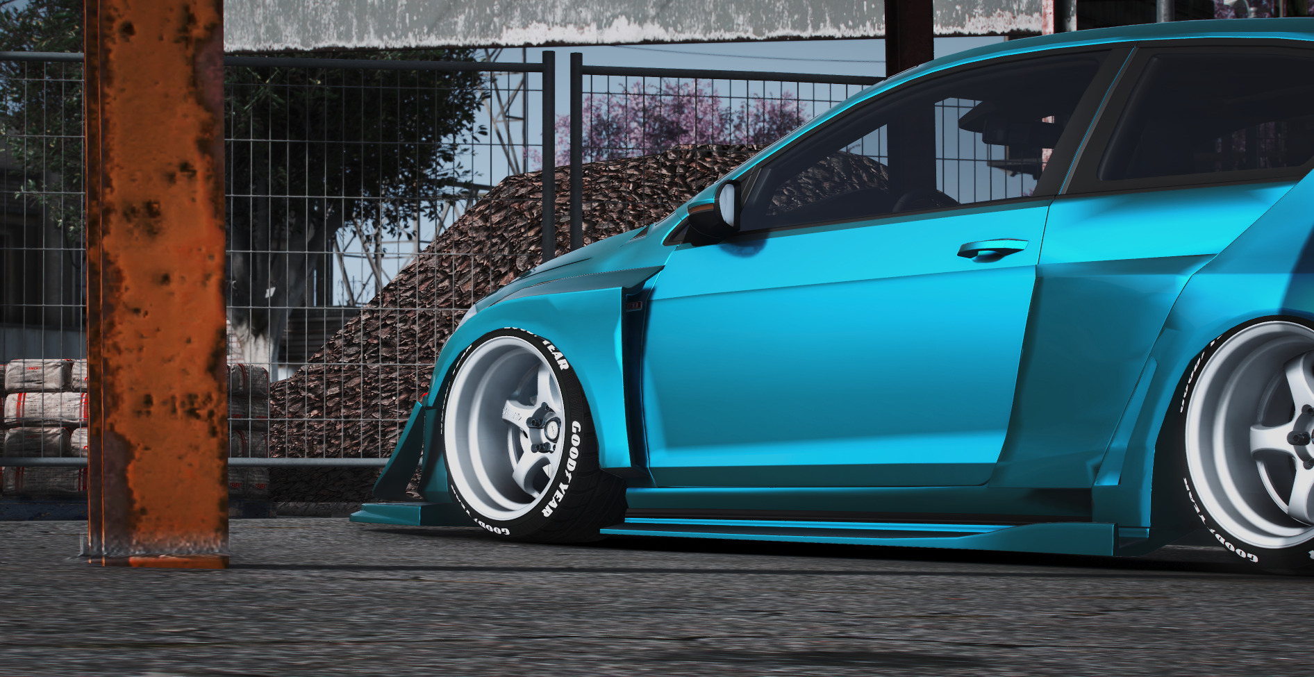 Kyza's Widebody Volkswagen Golf MK7