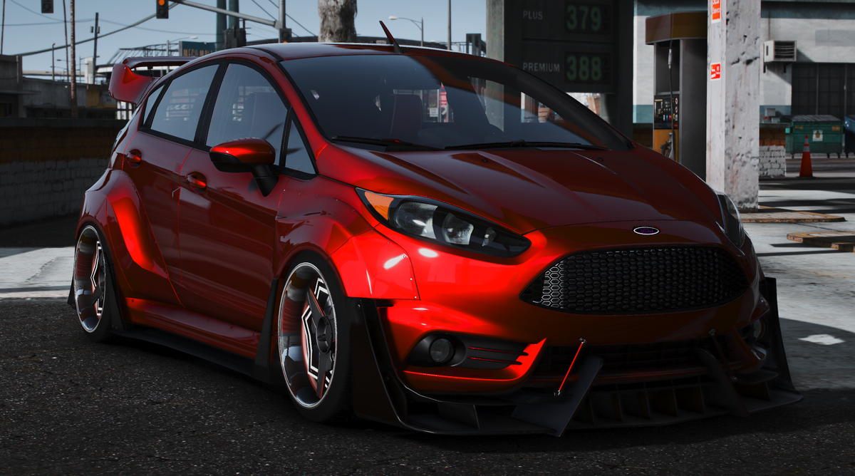 Ford Fiesta ST-3 twin turbo k20 swap