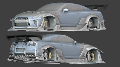 GTR-R35 Dogfight (KIT)