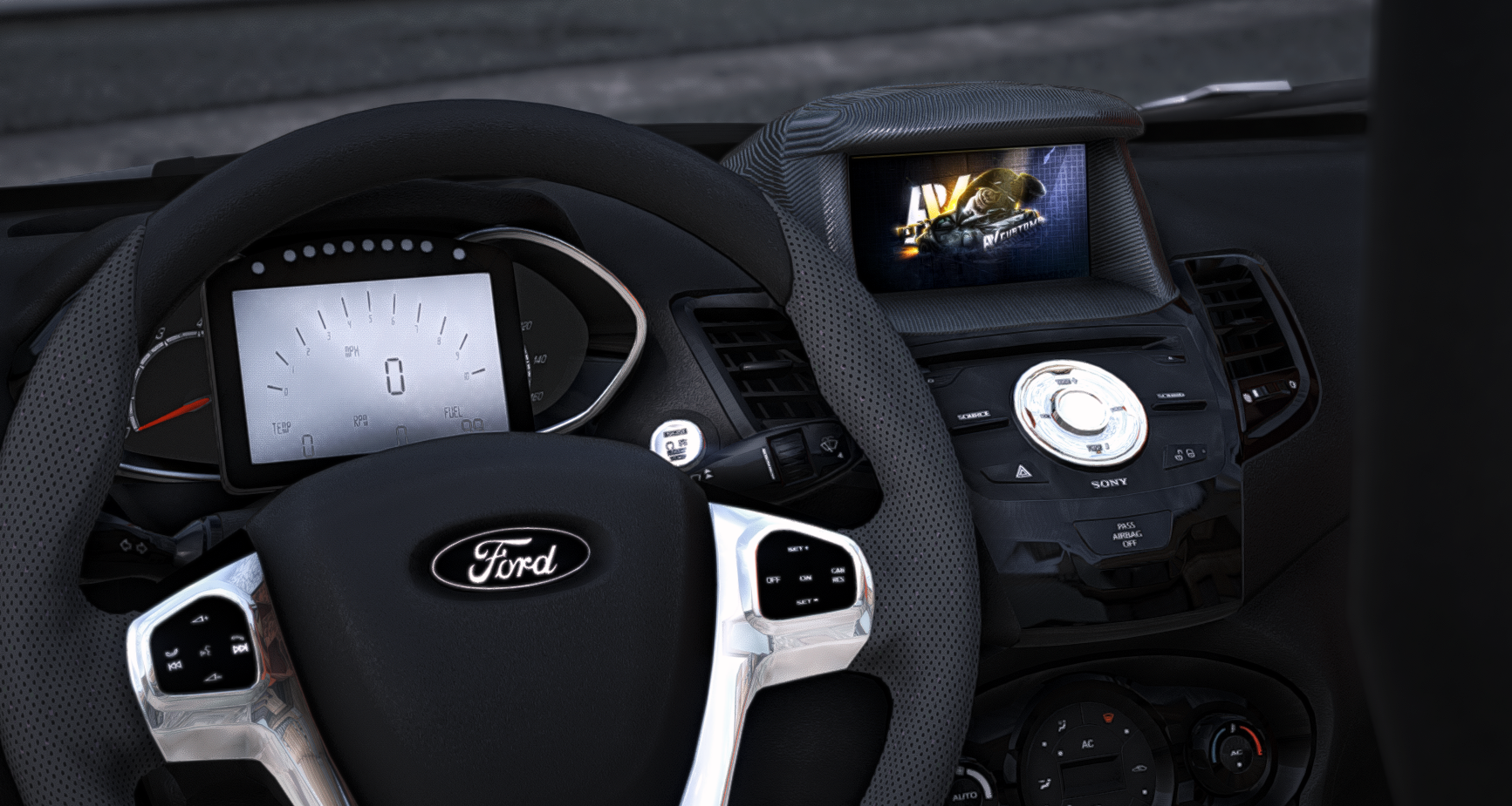 Ford Fiesta ST-3 twin turbo k20 swap