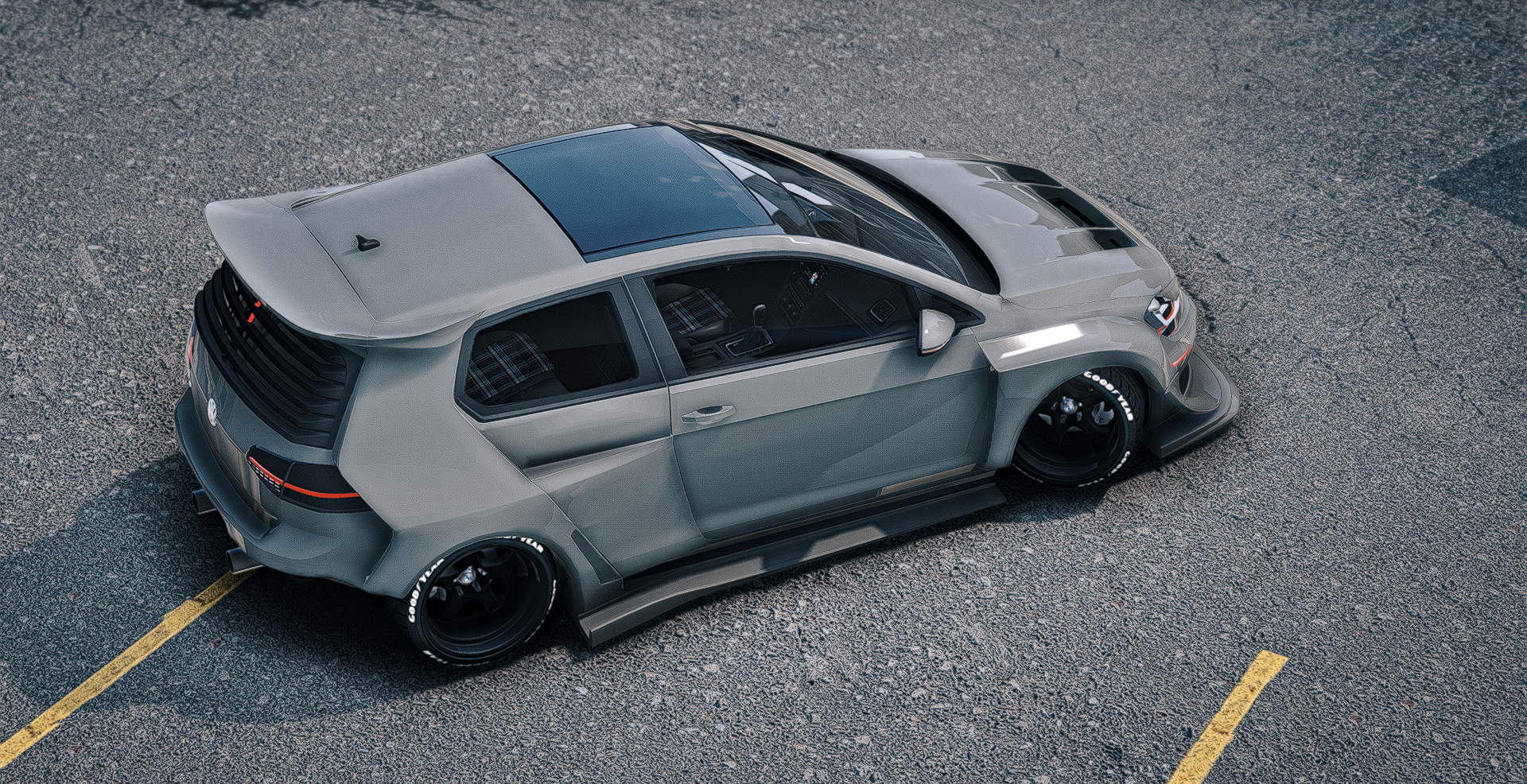 Kyza's Widebody Volkswagen Golf MK7
