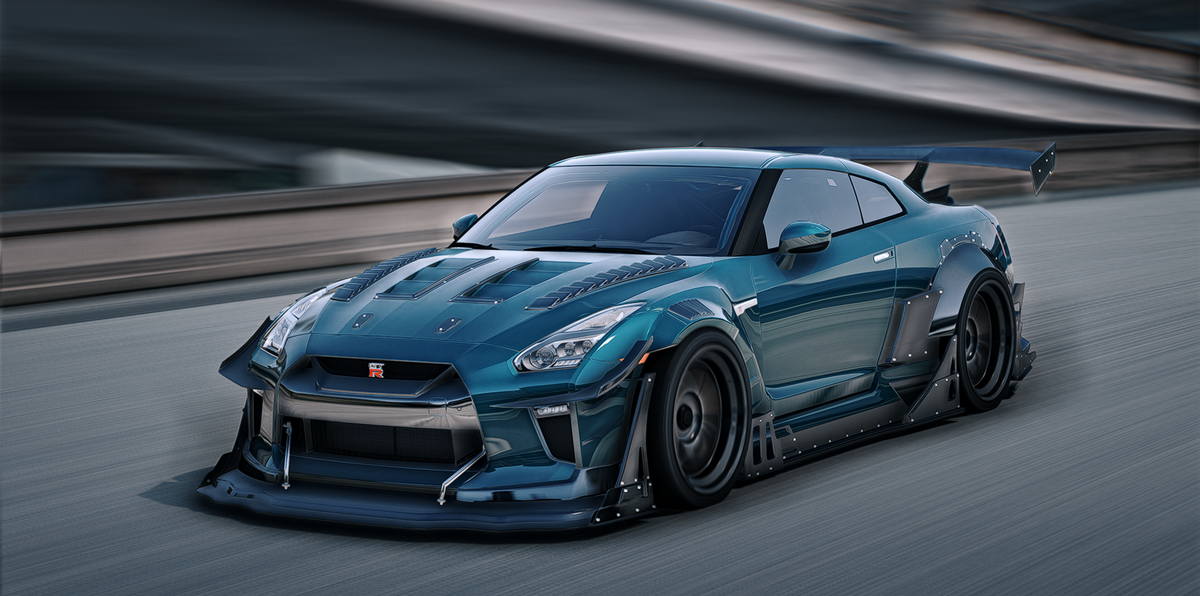 Nissan GTR-R35 Dogfight