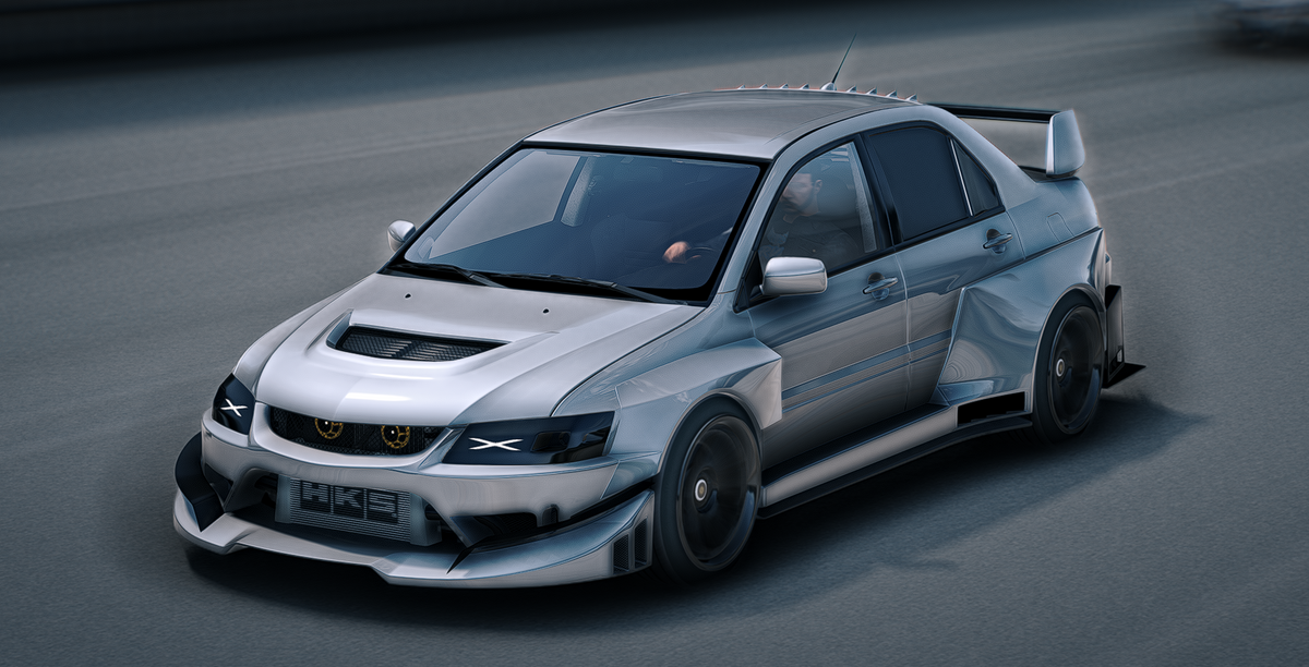 Mitsubushi Lancer EVO IX Widebody